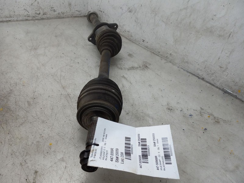 08 09 10 11 12 13 14 15 SCION XB FRONT PASSENGER RIGHT AXLE SHAFT