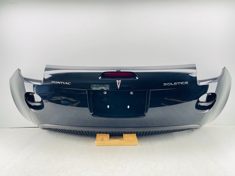 06-09 PONTIAC SOLSTICE REAR BUMPER COVER BLACK OEM perfect condition