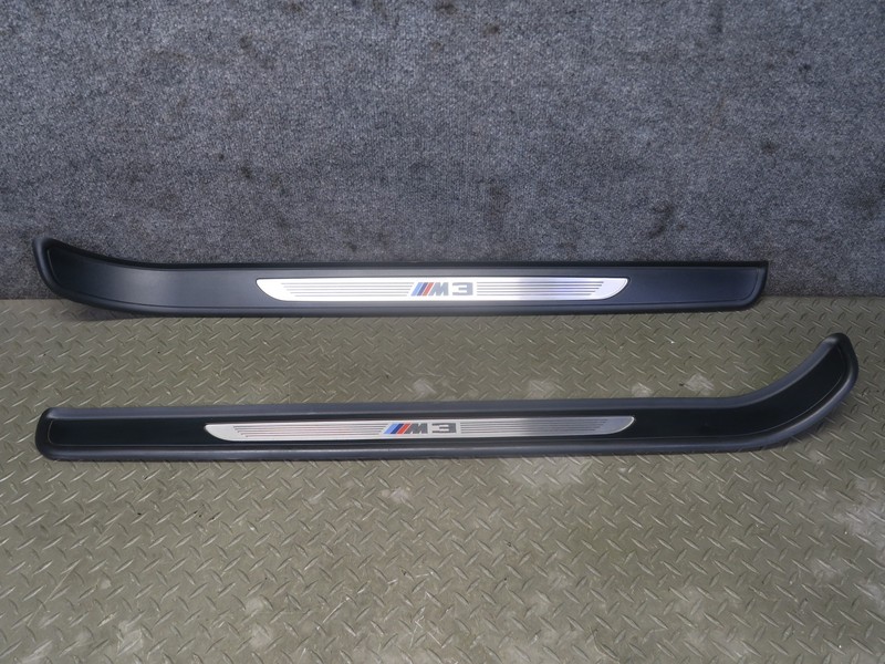 2008-2013 BMW E92 E93 M3 RIGHT & LEFT SIDE DOOR M SPORT ENTRANCE SILL TRIM SET