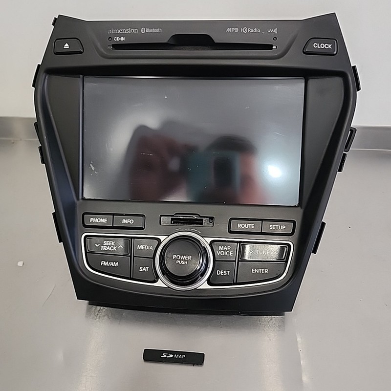 13 - 16 Hyundai Santa Fe Radio Navigation MP3 Bluetooth CD XM 96560-B81034X OE