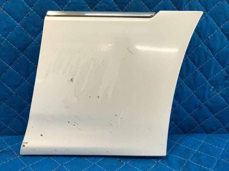01-03 Lexus Ls430 Front Right Passenge Lower Fender Trim Panel White 75611-50040