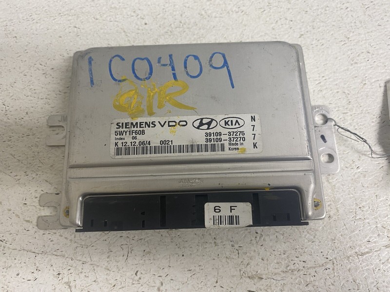 2007-2008 Kia Sportage 2.7 Engine Computer Ecu Ecm Pcm 39109-37270 Module Oem