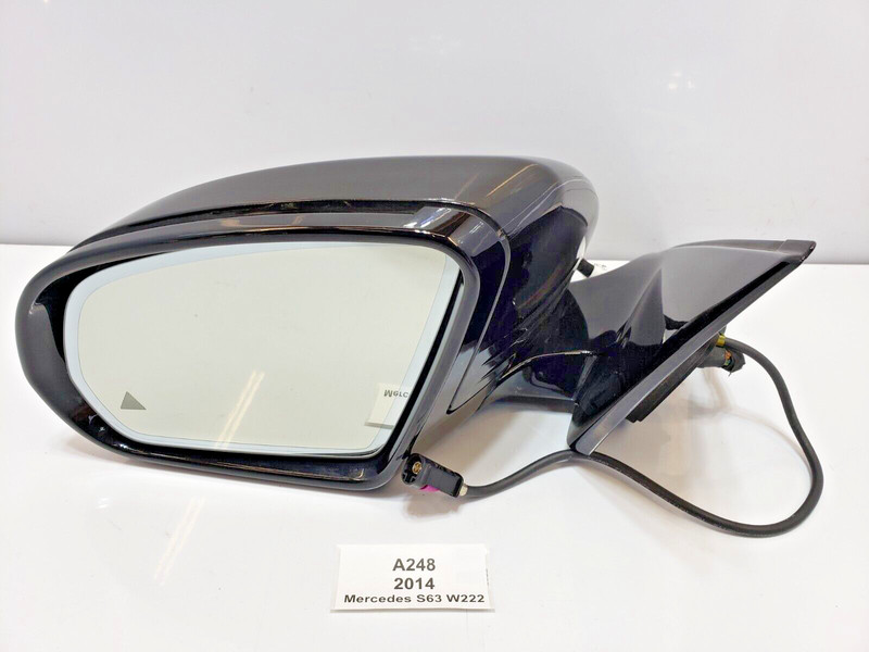 ✅ 2014-2016 OEM Mercedes W222 S550 Front Left Driver Door Mirror W/ Camera FILM