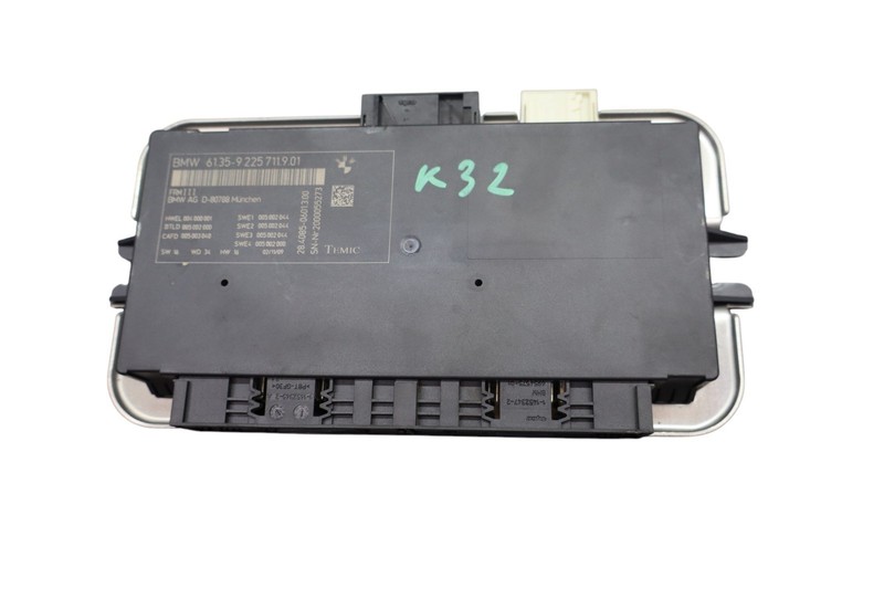 10-15 BMW 535i GT 550i GT X3 Footwell Light Control Module 61359273629 OEM