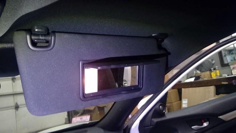 Passenger Right Sun Visor With Illumination Fits 16-21 CIVIC 1780956