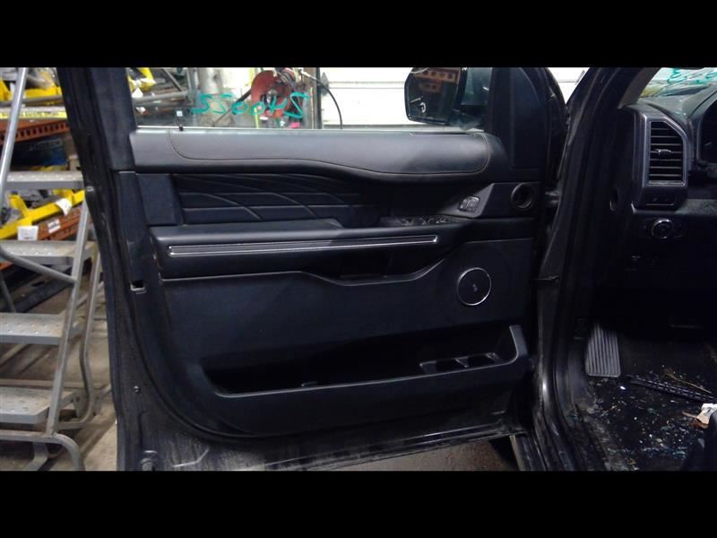 2020 EXPEDITON Platinum Drivers Left Front Door Trim Panel Black 1282502