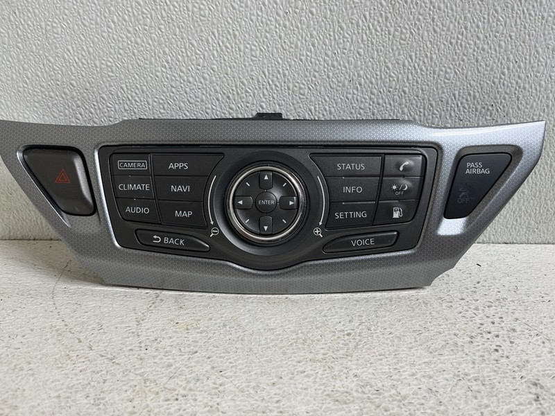 2018-2020 Nissan Pathfinder Radio GPS Control Panel Bezel Trim Cover 68260-9pr2b