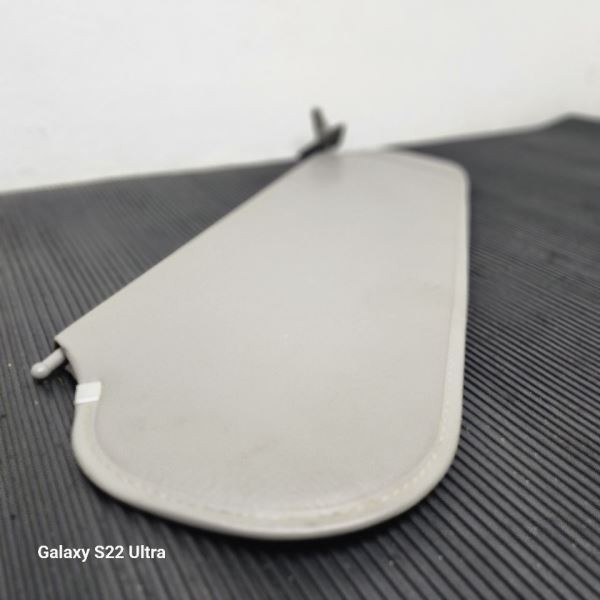 00-02 Chevrolet Express Van Right Passenger Sun Visor Vinyl Gray OEM 15074521