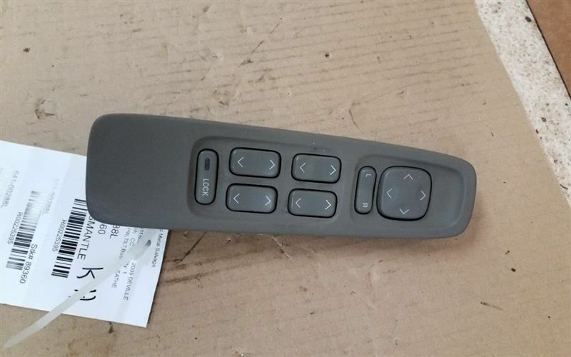 Driver Front Door Switch Driver's Mirror And Window Fits 05 DEVILLE 225395