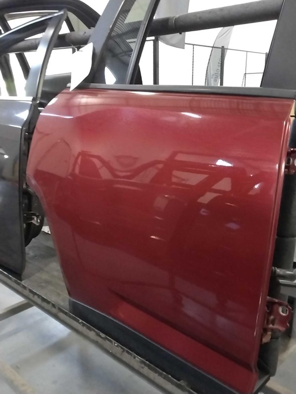 2014 Jeep Compass Rear Right Door Red 79564 Used 86000 Miles