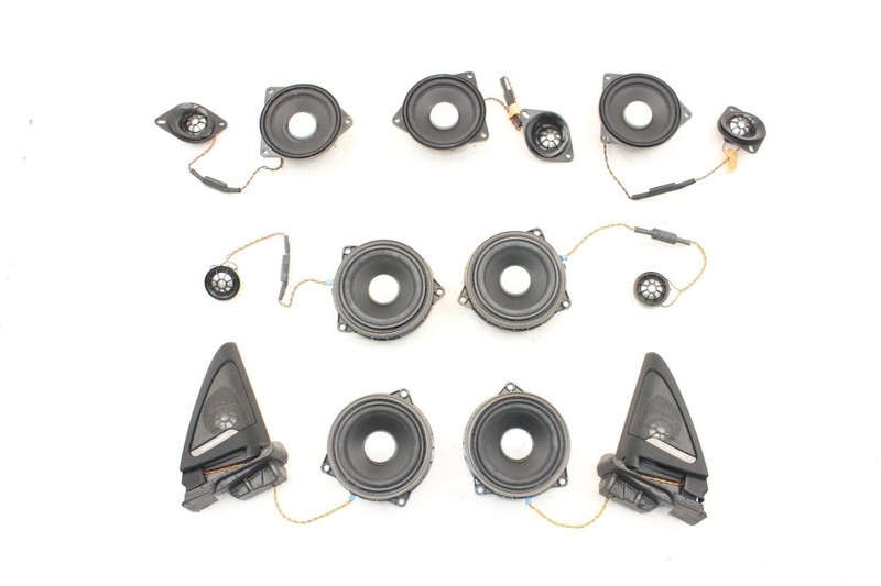 15-20 BMW M4 Coupe 3.0L Complete Set of 14 Harmon Kardon Speaker Set