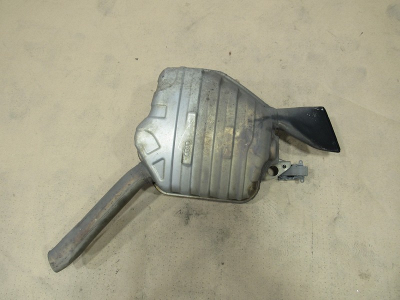 10-18 Audi A7 C7 2018 Rear Left Driver Exhaust Muffler Pipe ;