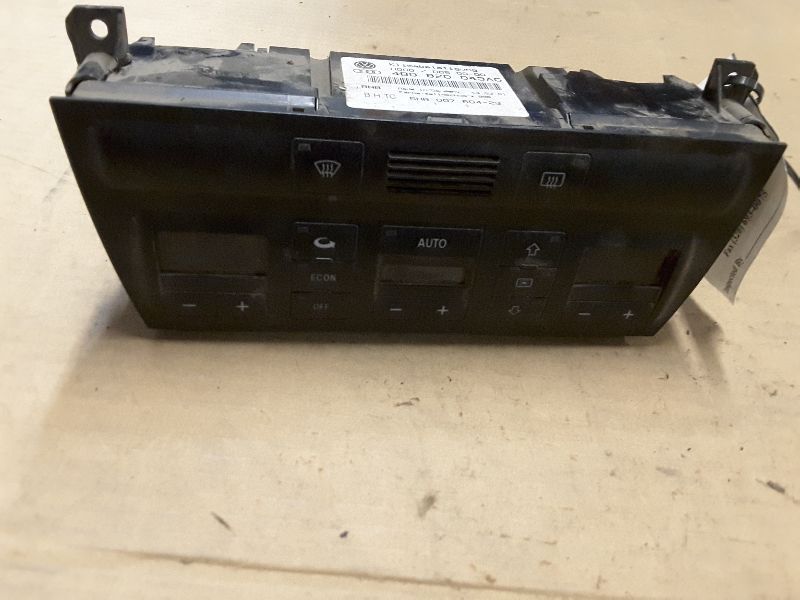 99 00 01 02 AUDI A6 TEMPERATURE CONTROL W/O NAVIGATION SYSTEM W/HEATED SEATS