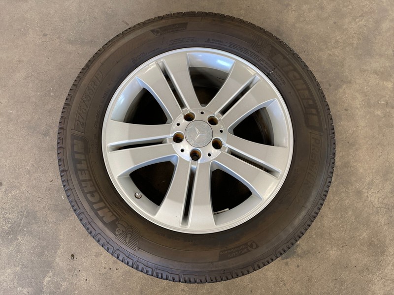 2007-2012 MERCEDES GL450 19X8.5 5-SPOKE WHEEL TIRE RIM OEM LOT635