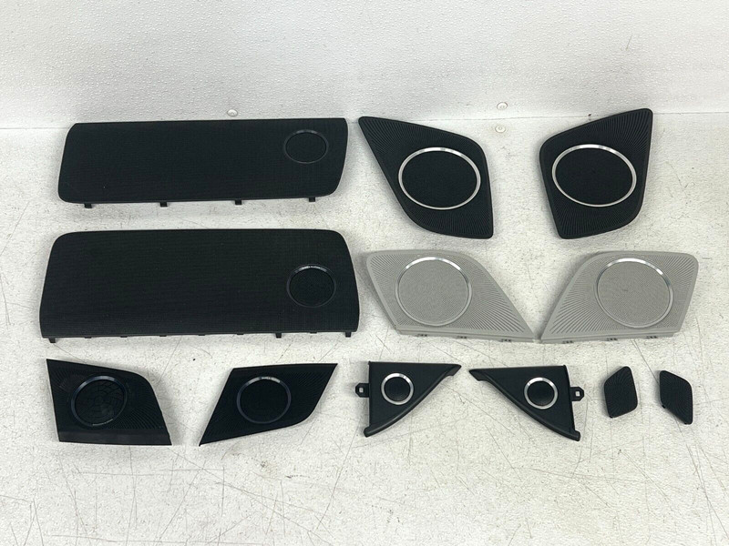 ⭐2010-2017 AUDI A5 S5 RS5 SPEAKER INTERIOR COVER TRIM PANEL SET OF 12 LOT2440