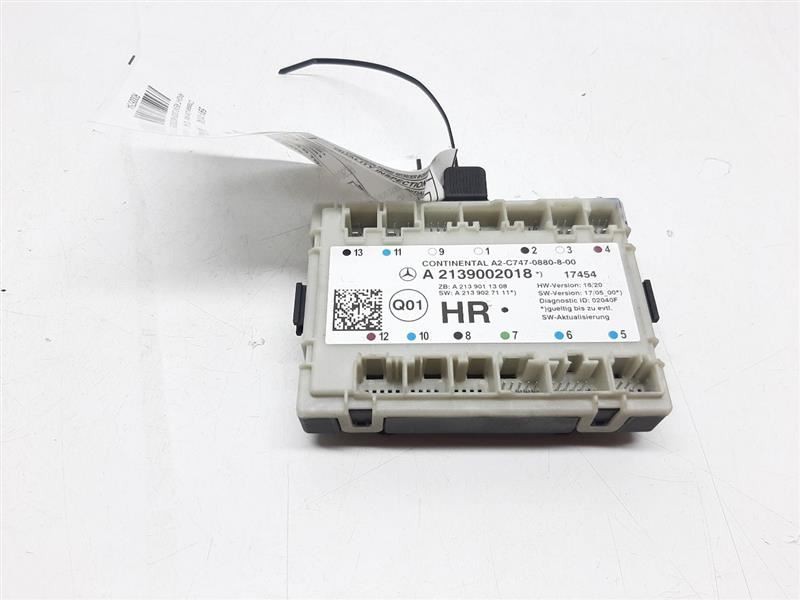 Mercedes 222 S560 S63 Right Rear Door Module Control 2139002018