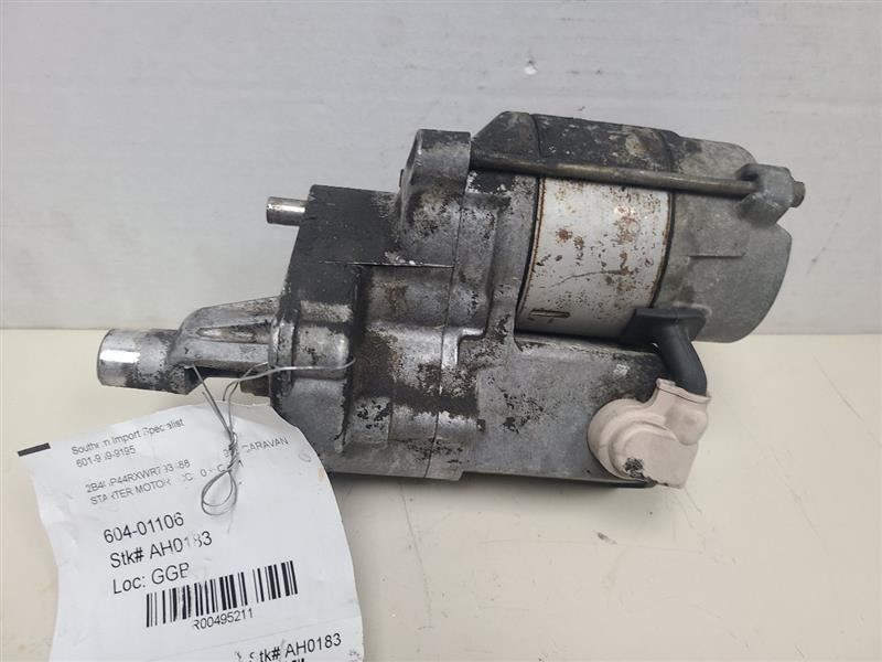 Starter Motor 6-201 Spade Wide Type Connector Fits 90-99 CARAVAN 495211