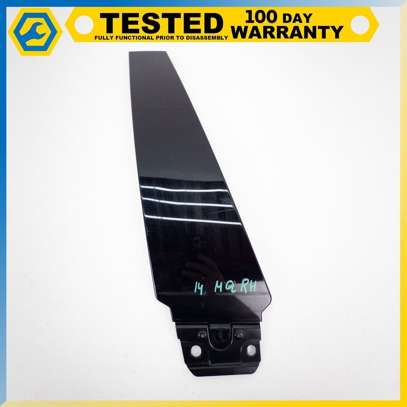 14-19 MASERATI QUATTROPORTE GHIBLI RIGHT SIDE B PILLAR MOULDING TRIM BLACK OEM