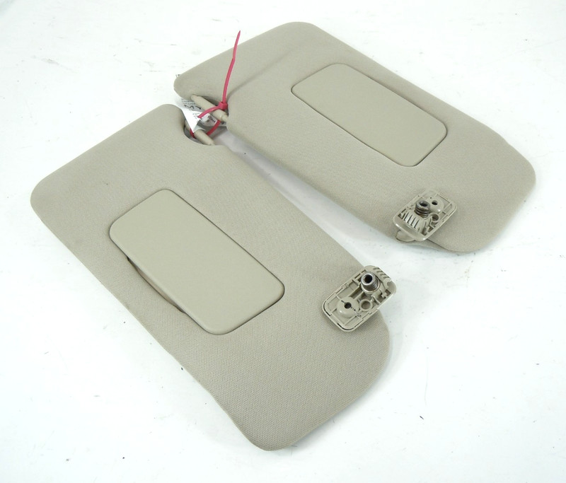 2009 09 Nissan Altima Sedan Sun Shade Visor Pair Left Right W/O Illumination OEM
