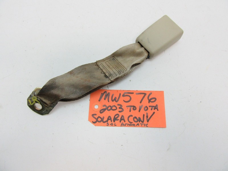 SEAT BELT BACK SEATBELT BUCKLE LATCH LEFT REAR LR RIGHT RR SOLARA CONVERTIBLE