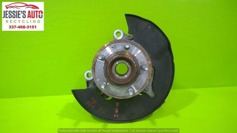 08 09 10VUE XE 2.4L AT RIGHT FRONT WHEEL HUB KNUCKLE SPINDLE OEM 2160-102