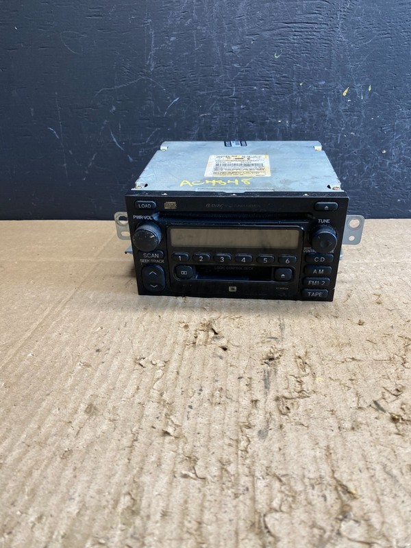 1999 to 2002 Toyota Sienna AM FM Casette Radio Receiver AC4848 DG