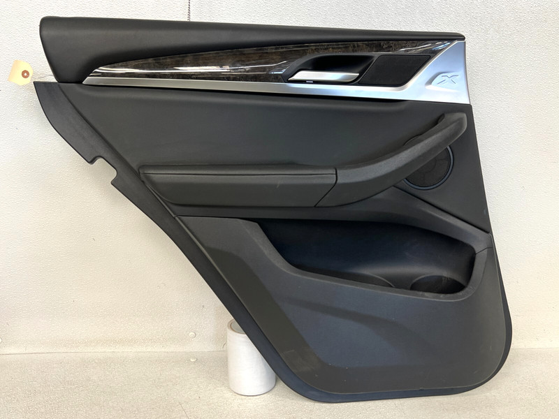 ⭐2018-2022 BMW X3 XDRIVE REAR LEFT DRIVER INTERIOR DOOR PANEL BLACK OEM LOT2593