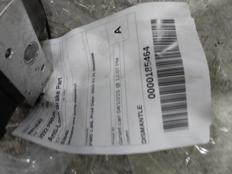 2022 Toyota Prius ABS Pump & Motor Assembly OEM 4405047060 44k Miles Blue