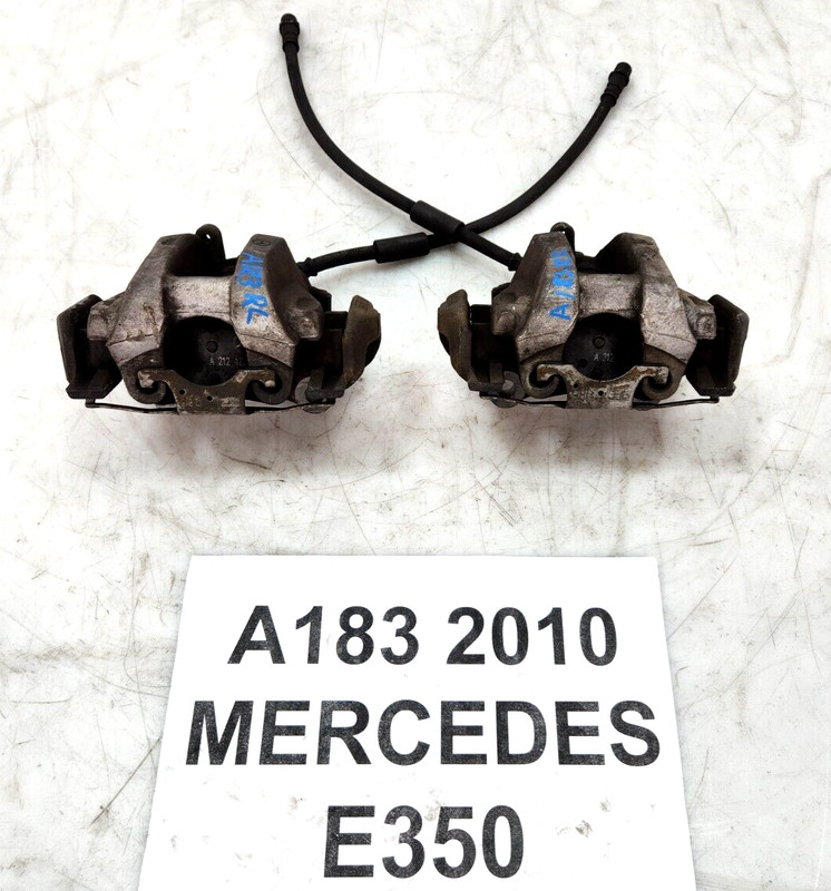 ✅ 2010-2017 OEM Mercedes W212 E350 Rear Left Right Brake Calipers SET 63k