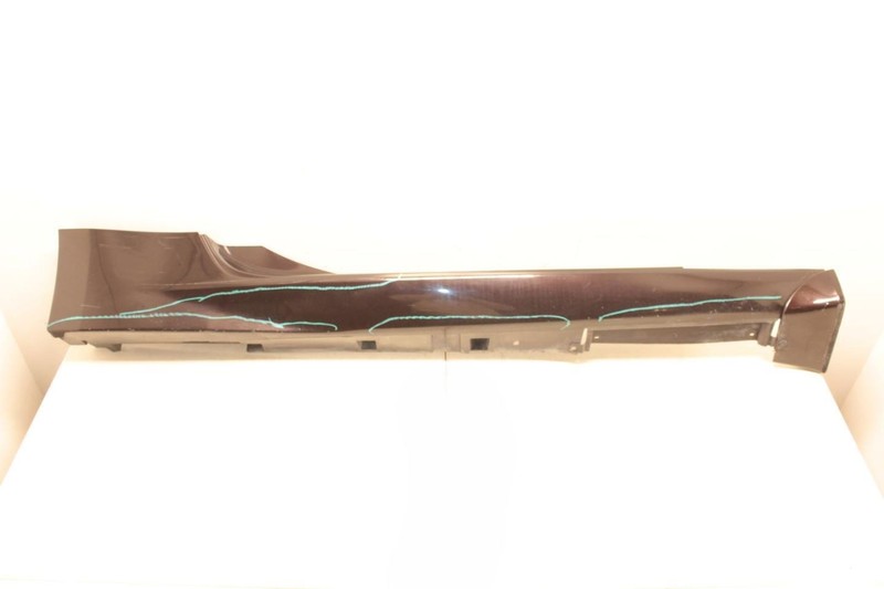 09-20 Nissan 370Z Coupe Black Passenger Right Side Rocker Panel Molding