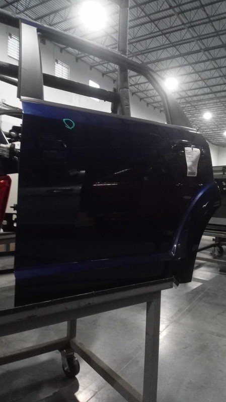 2017 Dodge Journey Left Door Blue PW PL 4DR SUV 79000 Miles OEM Used Part