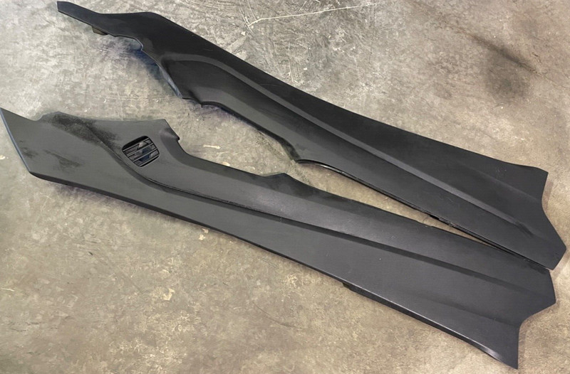 2016 Ford Fusion Left Right Cover Panel Trim Piece Interior Center Console Black