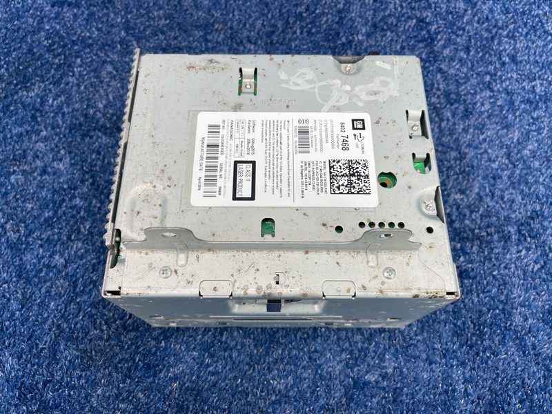 2016-2019 Buick Cascada AM/FM Radio Receiver CD Player OEM 84027468