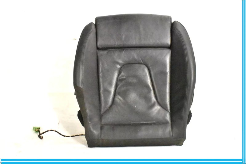 08-12 Audi A5 Quattro Front Right Passenger Seat Lower Cushion Cover Black OEM