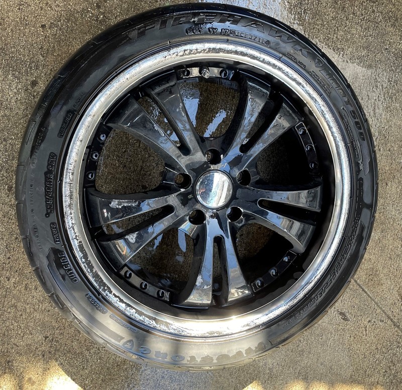 ⭐⭐ FOR 2005 NISSAN 350Z VISION 18" WHEEL RIM W/ TIRE (ONLY 1) # ML1-WH787 ⭐⭐