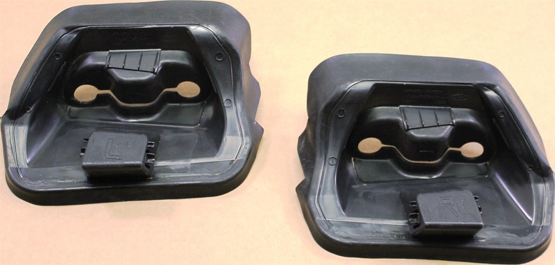 OEM 21-23 F150 Bumper Tow Hook Covers ML3417H784AA OE Factory New Take Off NTO