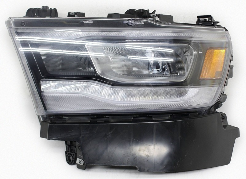 OEM Left Driver Side Chrome LED Headlamp For Ram 1500 Pickup 68316083AH