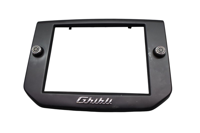 14-17 Maserati Ghibli Front Center Dash Navigation Display Frame Cover Oem