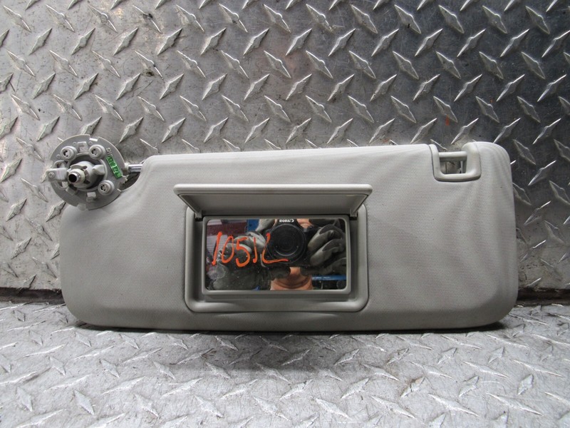 11-15 CHEVROLET CRUZE LEFT FRONT DRIVER SUN VISOR W/O ILLUMINATED
