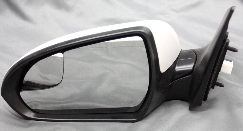 OEM Hyundai Elantra Sedan Left Driver Side Exterior Mirror Unpainted 87610-F3050