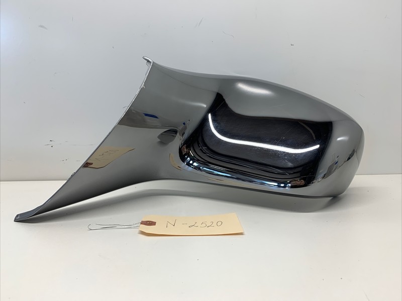 2021-2023 TESLA MODEL X RIGHT 2 ROW MONOPOST SEAT TRIM COVER CHROME OEM 2520 U17