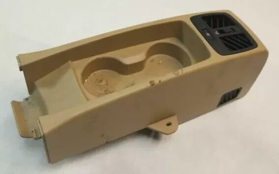 07-18 BMW X5 E70 Rear Center Console Cup Holder With AC Air Vent 6983898 OEM