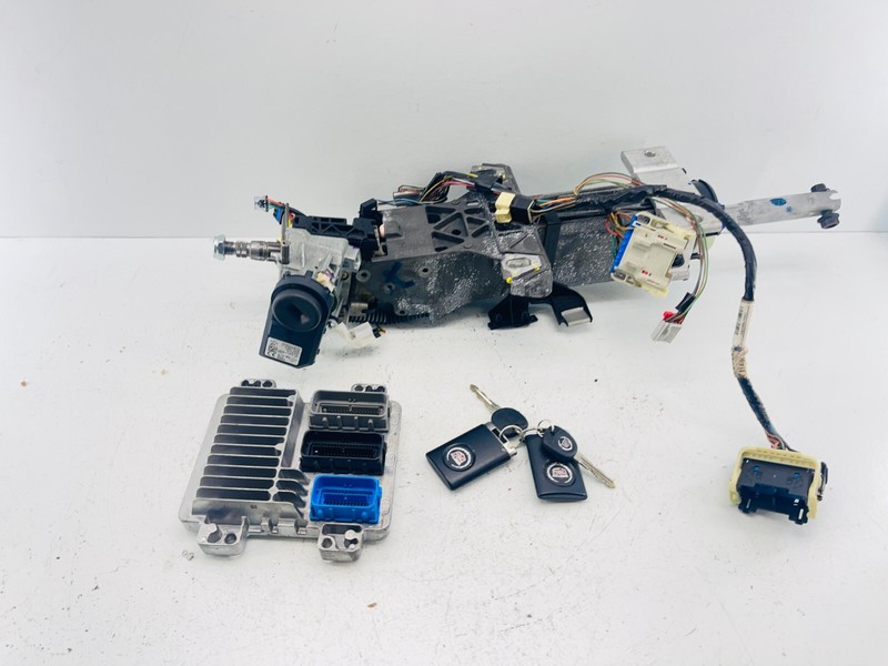 2006-2008 Cadillac DTS Steering Column with KEY Heated and Power Adjustable OEM