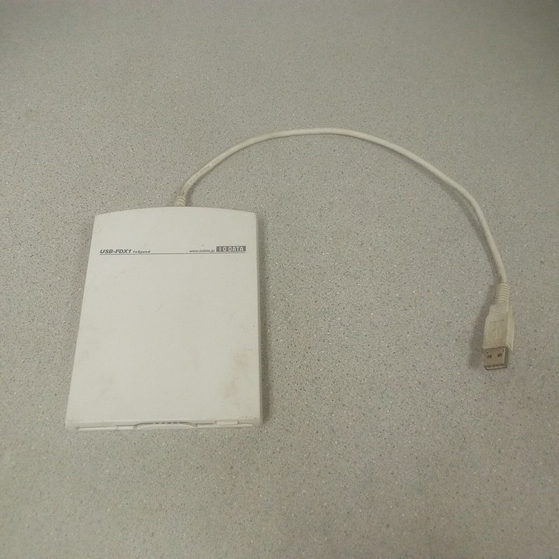 I-O DATA,USB Floppy Disk Drive, USB-FDX1A External 3.5in Disk Drive