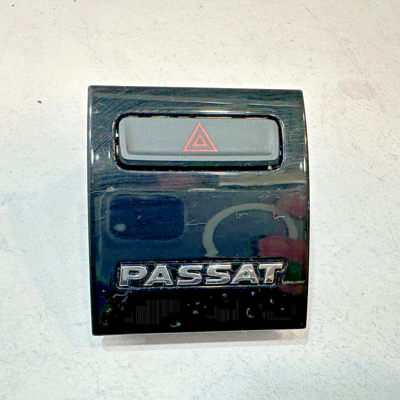 Dashboard Center Cover Panel Trim W/ Alarm Switch Button VW Passat 2016-2022 OEM