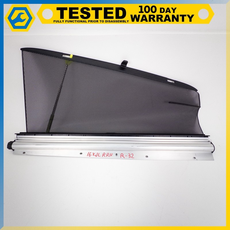 10-19 JAGUAR XJ REAR RIGHT PASSENGER SIDE DOOR WINDOW SUN SHADE BLIND OEM