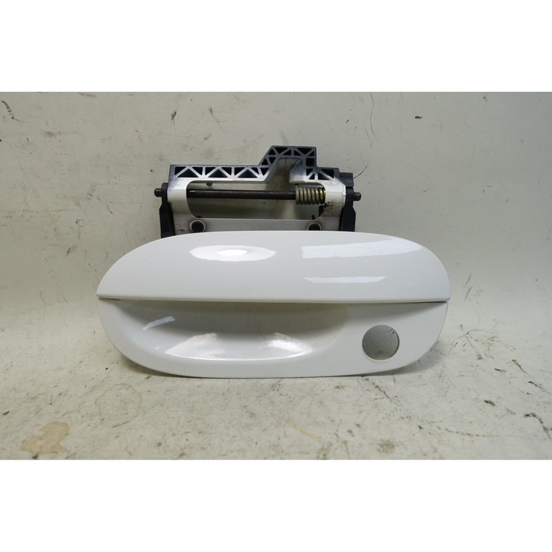 BMW Z4 E85 E86 Driver Left Exterior Door Handle Alpine White 2003-2008 OEM