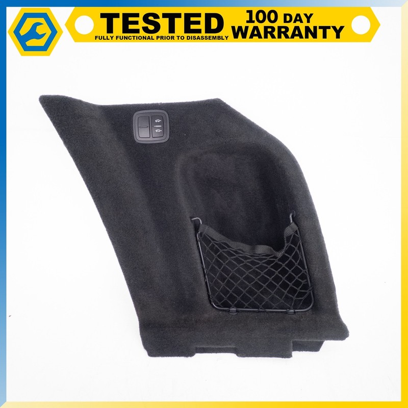 15-24 PORSCHE MACAN REAR RIGHT TRUNK INTERIOR COVER PANEL TRIM CARPET OEM