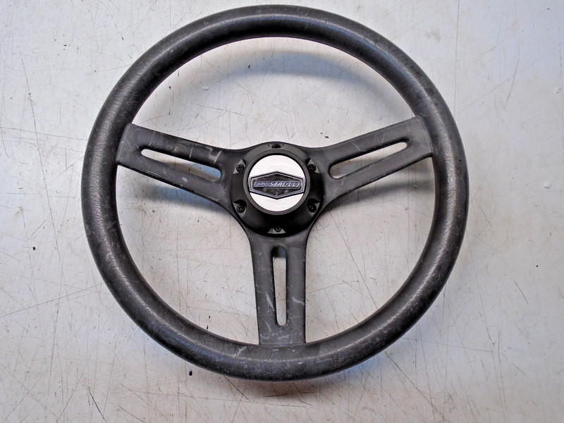 ZZ1 Glasstream Marine 3 Spoke Boat Steering Wheel 13"