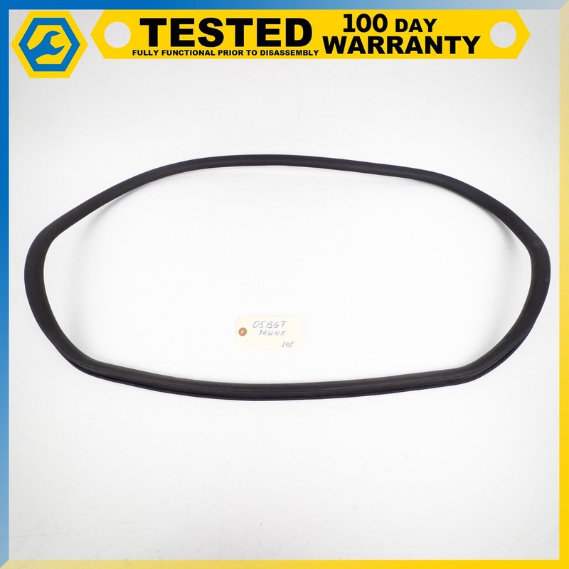 03-10 BENTLEY CONTINENTAL GT REAR TRUNK LID COVER SEAL RUBBER OEM